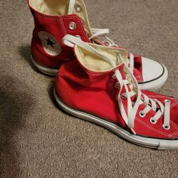 Red Converse Sneakers