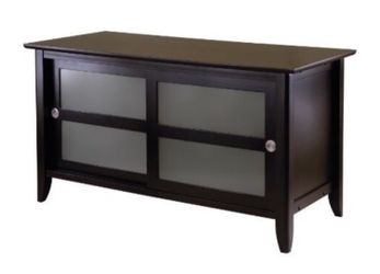 Brown wooden tv stand new in box