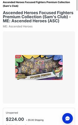 Pokémon Ascended Heroes Focused Fighters