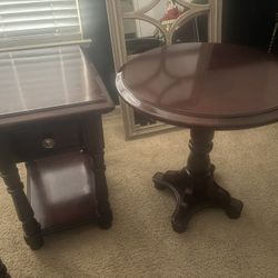 Coffee Table And 2 End Tables 