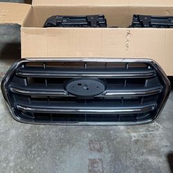 Front Upper Grille Chrome black 2020 2021 2022 Ford Transit T150 T250 T350 bumper hood grill