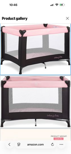 Pink Pack & play