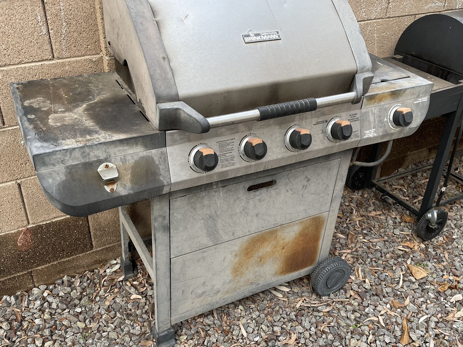 Camp Stove Brinkmann Tabletop Grill Brinkmann Gas Grill With Side