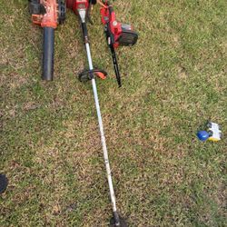 Leaf Blower, Weed Wacker, Mini Chainsaw 