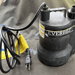 Everbilt sump pump