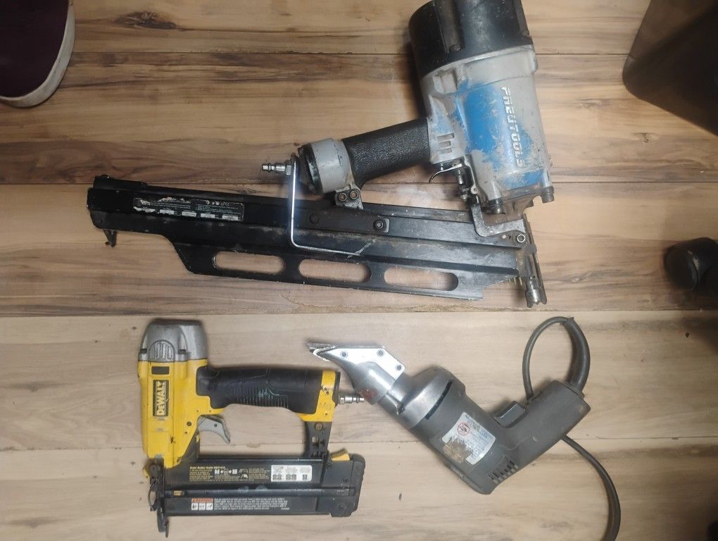 Air Nailers, Electric Power Shear