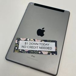 Apple iPad 6th Gen Tablet -90 Day Warranty-$1 DOWN-NO Credit Needed