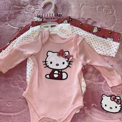 hello kitty 3 piece set