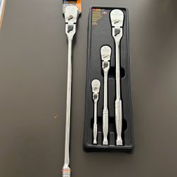 Gearwrench  Locking Flex Head Ratchet Set 4 Piece 
