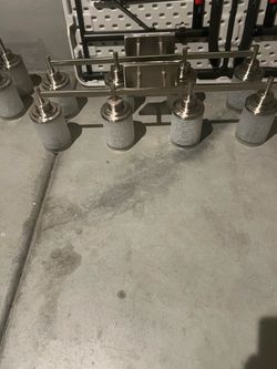 4 light vanity brushed nickel