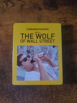 Blu-ray the wolf of Wallstreet