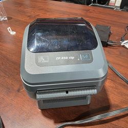Zebra ZP 450 CTP Thermal Printer