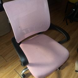 Pink Office Chair 