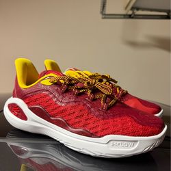 Curry 11 Bruce Lee Fire Size 9