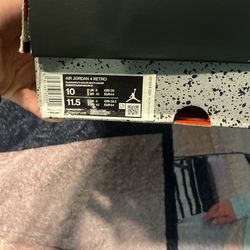 Brand New Jordan Retro 4 