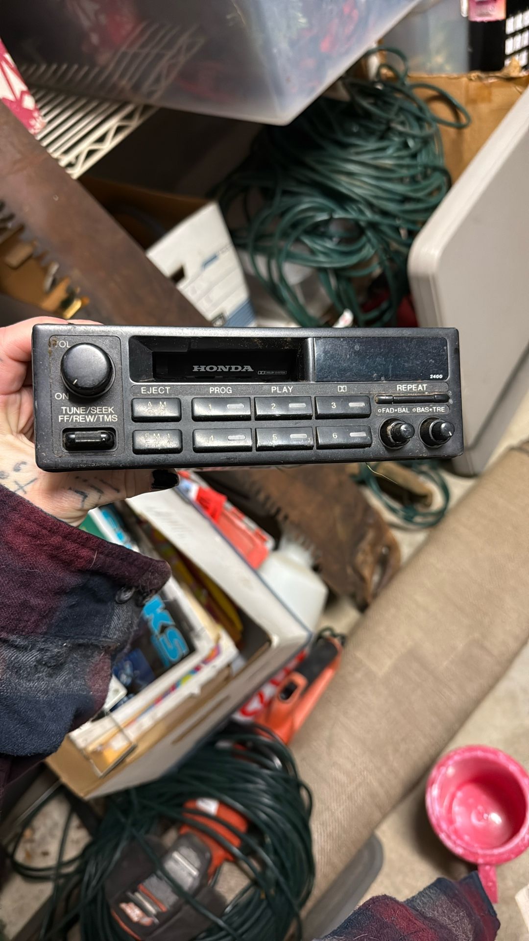 1995 Honda Accord Stock Stereo And CD player