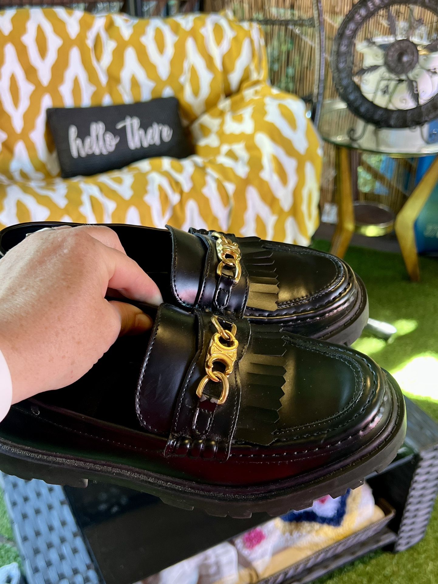 Celine Loafers Size 38 In Us 7.5