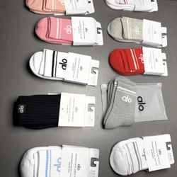 Alo Half Crew Socks 