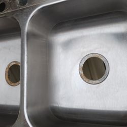 Double Basin Dropin Stainless Stell