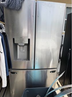 LG stainless steel refrigerator fridge