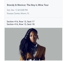 Brand & Monica (Boy Is Mine Tour)  Miami