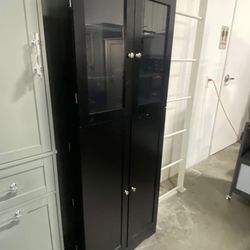 New Assembled Tall Pantry Organizers and Storage, Freestanding Tall Storage Cabinet Kitchen Bath