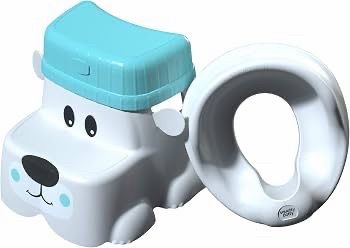 Squatty Potty potty pets cub step stool and toilet insert