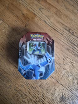 Pokémon TCG 2008 Dialga LV.X Collector Tin w/ Promo Card + Cards