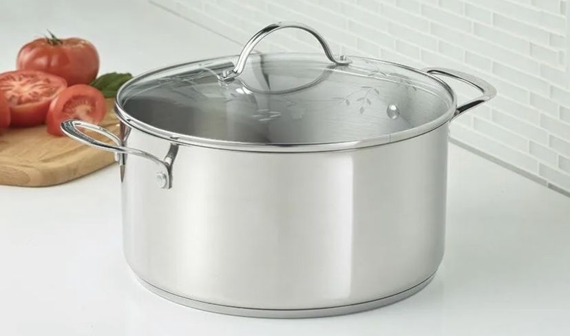 Princess House Classic 9-Qt. Dutch Oven with Glass Lid Item# 6639