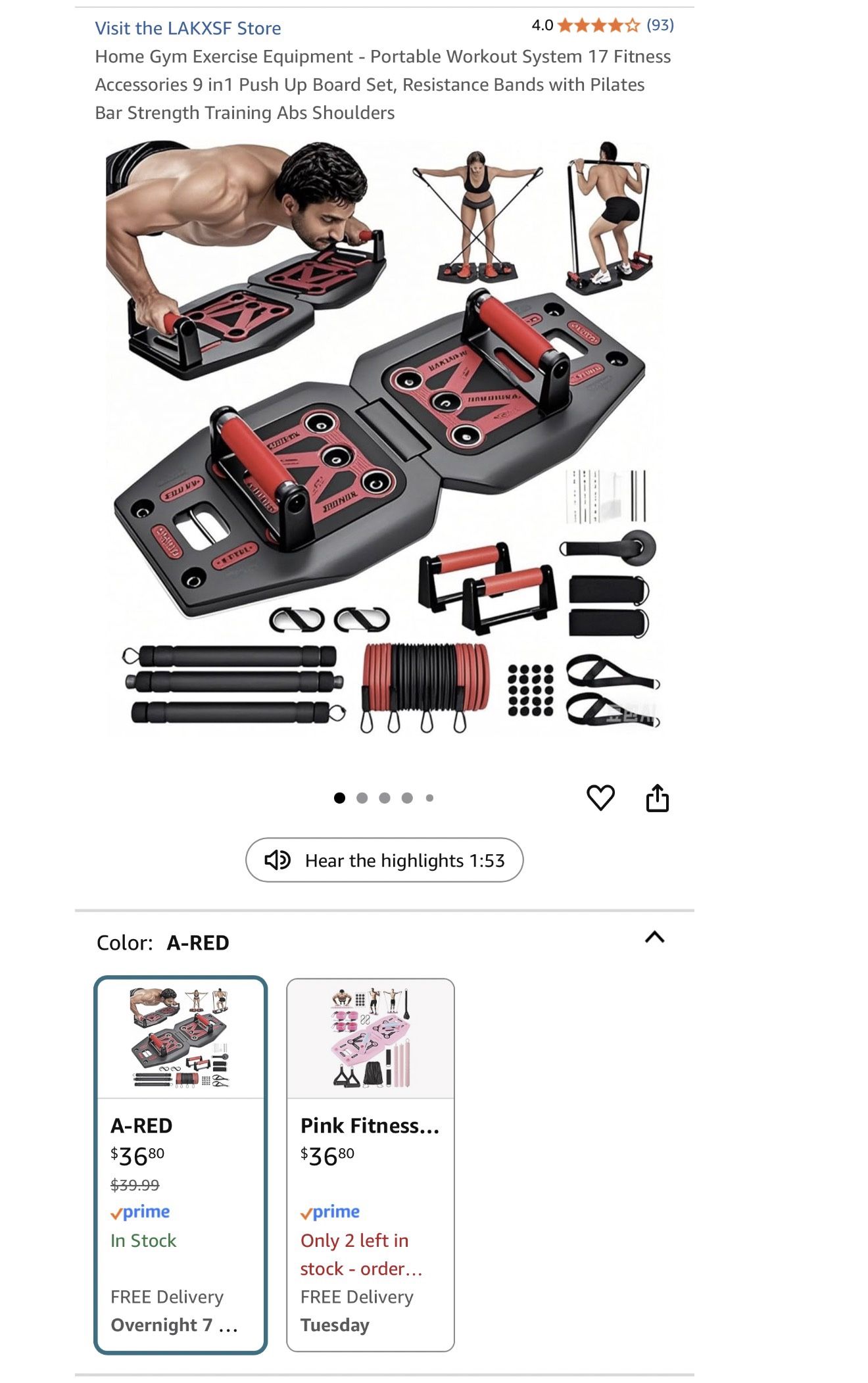 Home Gym Exercise Equipment