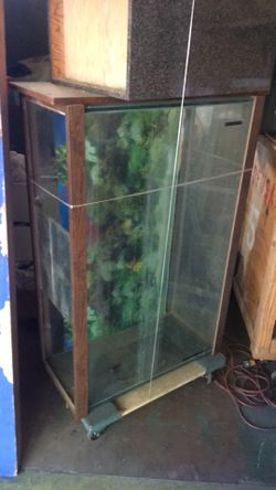 Big fish tank and base