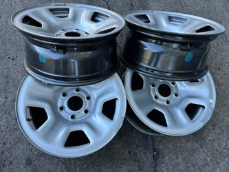 6 Lug 18 Inch Steel Wheels "6x139 Or 6x5.5"