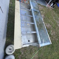 GAS commercial Kitchen Restaurant Hot Table/Food Warmer with Glass Display Cover Will Include Six Pans And Lids For The Appropriate Offer