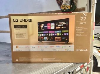 55ua77 55” Lg smart 4k led Uhd tv