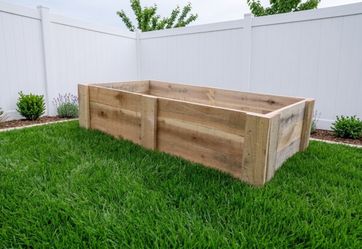 Wooden Raised Garden Bed