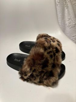 Cheetah Slides Women's 7