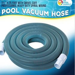 U.S. Pool Supply Pool Vacuum Hose - 1-1/2" x 25