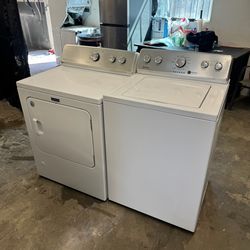 Used Maytag Washer and Gas Dryer With Warranty