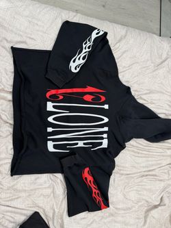 Vlone X Palm angels hoodie size large