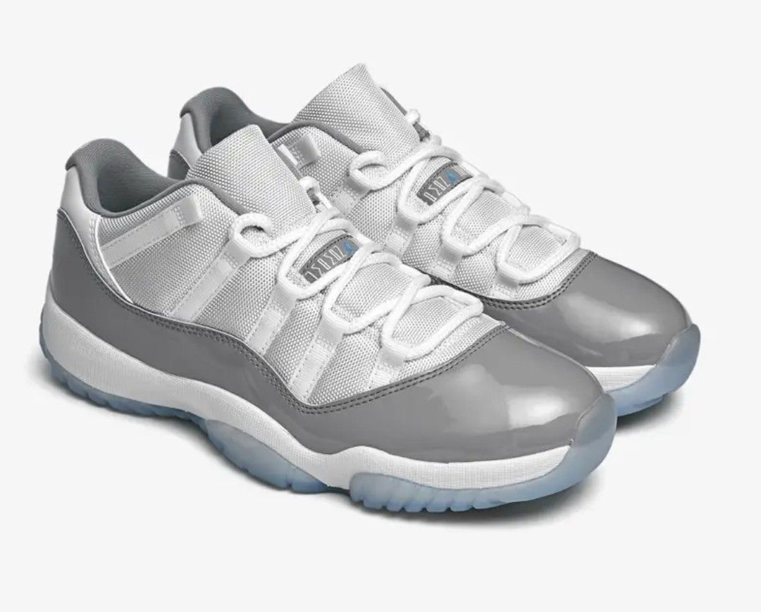 HOT Low Cement Grey Jordan Retro 11 Gray Low JordanAir