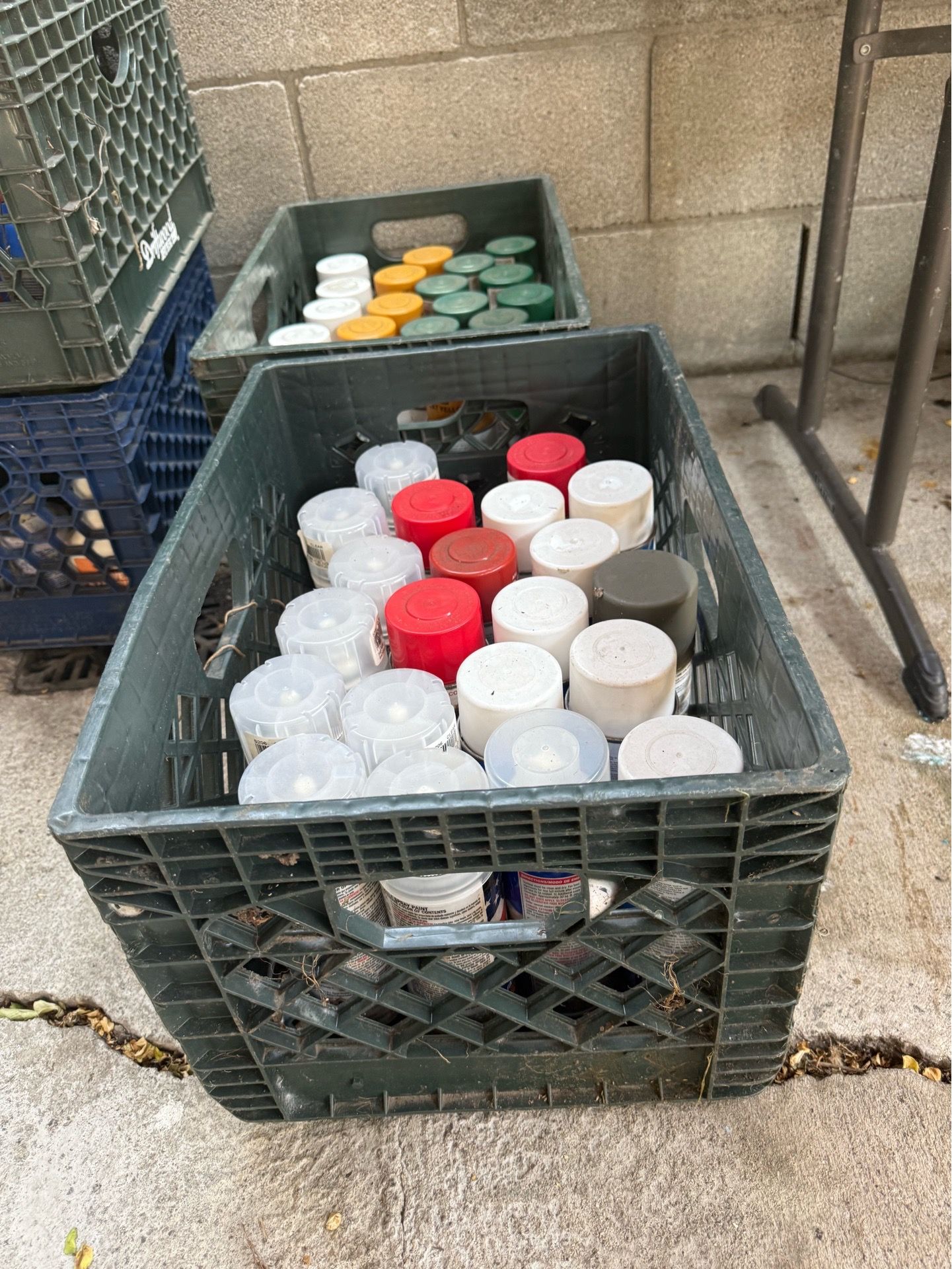Spray cans
