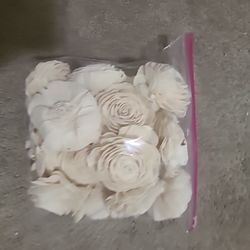White Sola Flowers By Ashland: Decorative Naturals