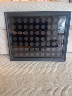 63 casino chip, poker chip display case