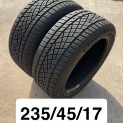 (2)235/45/17 Continental ExtremeContact DWS 06