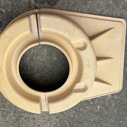 Shimpo 2 Piece Splash Pan for RK Wheel | Throwing Wheel Pan For Ceramics / Clay