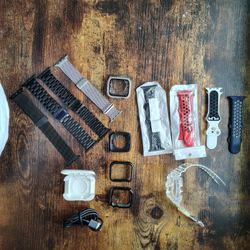 9 Bands/4 Cases / 1 Charger And Cord