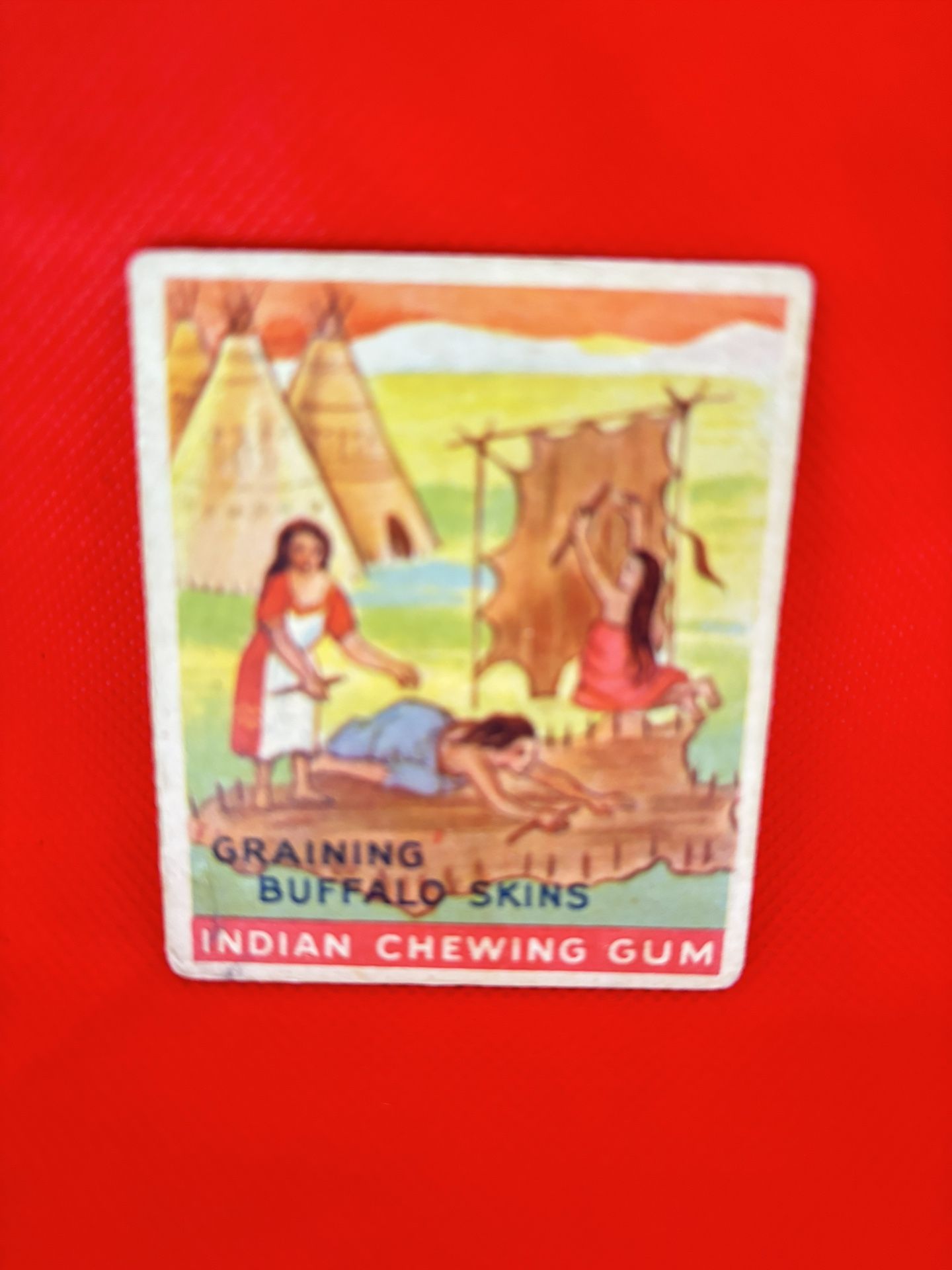 5 1933 Goudey Indian Gum Cards