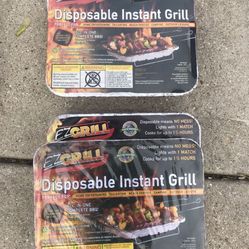 Disposable Instant Grill 