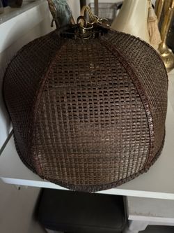 Wicker Rattan Pendant Light Shade