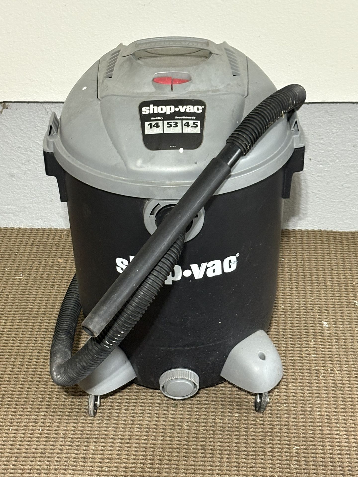 4.5 HP Shopvac
